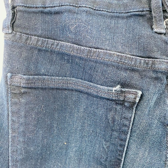 Good American Good Legs High Rise Skinny Jeans Dark Wash Size 27 - Picture 6 of 7